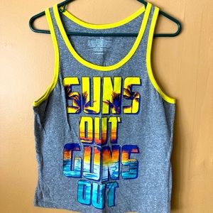 Men’s Suns out guns out Tank Top